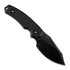 Kunwu Knives Stiffy D. - DLC - Micarta knife, black