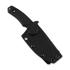 Kunwu Knives Stiffy D. - DLC - Micarta סכין, שחור