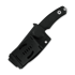Coltello Kunwu Knives Stiffy D. - Satin - Micarta, nero