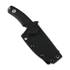 Coltello Kunwu Knives Stiffy D. - Satin - Micarta, nero