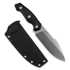 Coltello Kunwu Knives Stiffy G. - Black Micarta - Satin