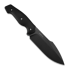 Coltello Kunwu Knives Stiffy G. - Black Micarta - Teflon Coating