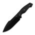 Kunwu Knives Stiffy G. - DLC - Micarta peilis, juoda