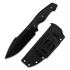 Kunwu Knives Stiffy G. - DLC - Micarta סכין, שחור