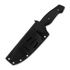 Kunwu Knives Stiffy G. - DLC - Micarta veitsi, musta