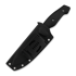 Kunwu Knives Stiffy G. - DLC - Micarta סכין, שחור