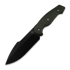 Coltello Kunwu Knives Stiffy G. - DLC - Micarta, verde