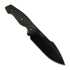 Kunwu Knives Stiffy G. - DLC - Micarta knife, olive drab