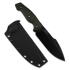 Kunwu Knives Stiffy G. - DLC - Micarta knife, olive drab