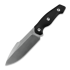 Coltello Kunwu Knives Stiffy G. - Satin - Micarta, nero