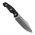 Kunwu Knives Stiffy G. - Satin - Micarta knife, black