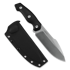 Kunwu Knives Stiffy G. - Satin - Micarta knife, black