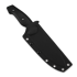 Kunwu Knives Stiffy G. - Teflon - Micarta kniv, svart