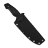 Kunwu Knives Stiffy G. - Teflon - Micarta סכין, שחור