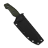 Kunwu Knives Stiffy G. - Teflon - Micarta סכין, ירוק