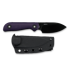 Kunwu Knives Stiffy P. - DLC - G10 knife, purple