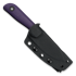 Kunwu Knives Stiffy P. - DLC - G10 knife, purple