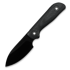 Coltello Kunwu Knives Stiffy P. - DLC - Micarta, nero