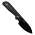 Coltello Kunwu Knives Stiffy P. - DLC - Micarta, nero