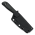 Coltello Kunwu Knives Stiffy P. - DLC - Micarta, nero