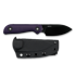 Kunwu Knives Stiffy P. - Purple Micarta - DLC kniv