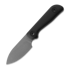 Coltello Kunwu Knives Stiffy P. - Stonewashed - Micarta, nero
