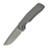 Kunwu Knives TAO II - Satin - Titanium Taschenmesser, Diamond Texture