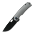 Kunwu Knives Tao III - DLC - Titanium Taschenmesser, Orange Peel Texture