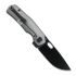 Kunwu Knives Tao III - DLC - Titanium Taschenmesser, Orange Peel Texture