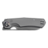 Складной нож Kunwu Knives TAO Sheepsfoot - Satin - Titanium, Orange Peel Texture