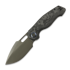 Kunwu Knives Verta Gringo - DLC - Carbon Fiber kääntöveitsi, musta
