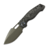 Skladací nôž Kunwu Knives Verta Gringo - DLC - Carbon Fiber, čierna