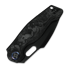 Kunwu Knives Verta Gringo - DLC - Carbon Fiber folding knife, black