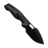 Kunwu Knives Verta Gringo - DLC - Titanium folding knife, Honeydew Texture + DLC