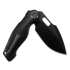 Kunwu Knives Verta Gringo - DLC - Titanium folding knife, Honeydew Texture + DLC