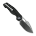 Kunwu Knives Verta Gringo - Satin - Carbon Fiber סכין מתקפלת, שחור