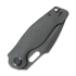 Kunwu Knives Verta Gringo - Stonewashed - Titanium סכין מתקפלת, Honeydew Texture