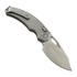 Kunwu Knives X-Padre - Satin - Titanium folding knife, Diamond Texture