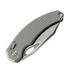 Kunwu Knives X-Padre - Satin - Titanium folding knife, Diamond Texture