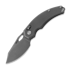 Kunwu Knives X-Padre - Stonewashed - Titanium összecsukható kés, Diamond Texture