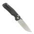 Coltello pieghevole Kunwu Knives X-TAO - Satin - Carbon Fiber, nero