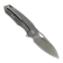 Kunwu Knives Zen Compact - Satin - Titanium Taschenmesser, Orange Peel Texture