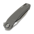 Kunwu Knives Zen Compact - Satin - Titanium Taschenmesser, Orange Peel Texture