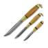 Kustaa Lammi Three knives with one sheath, horse head