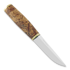 Lauri Karjunen Stabilized Curly Birch Burl Puukko