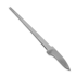 Клинок Laurin Metalli Mushroom blade, stainless, long tang, 58 mm