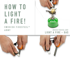 Light My Fire FireSteel BIO Army slatyblack fire starter
