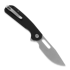 Liong Mah Designs Trinity sulankstomas peilis, Black G10