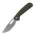 Coltello pieghevole Liong Mah Designs Trinity, Green G10
