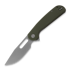 Liong Mah Designs Trinity sulankstomas peilis, Green G10